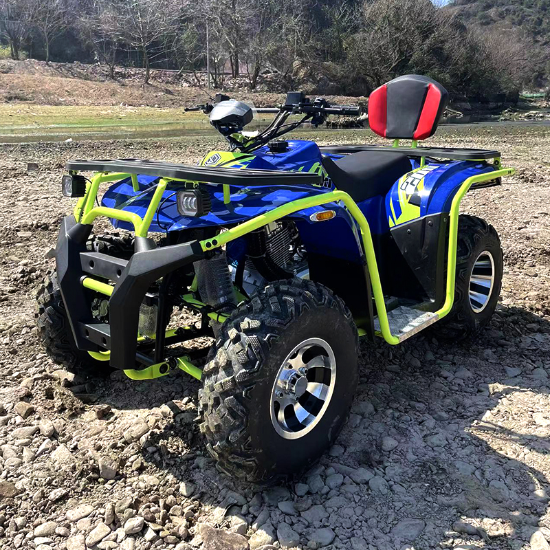 ATV de absorción de choque de accionamiento de la cadena con respaldo