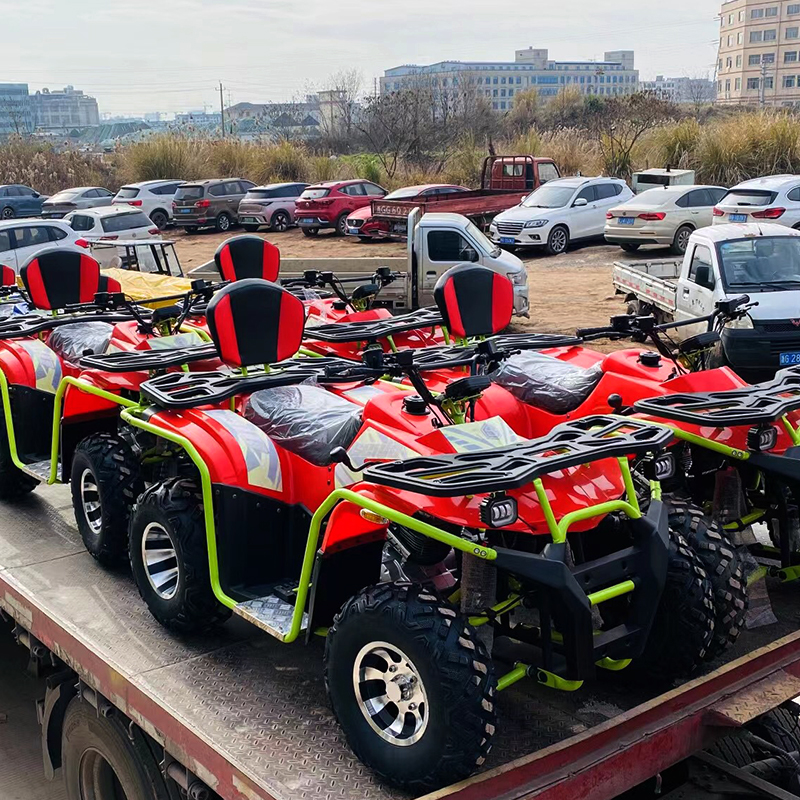 ATV de absorción de choque de accionamiento de la cadena con respaldo