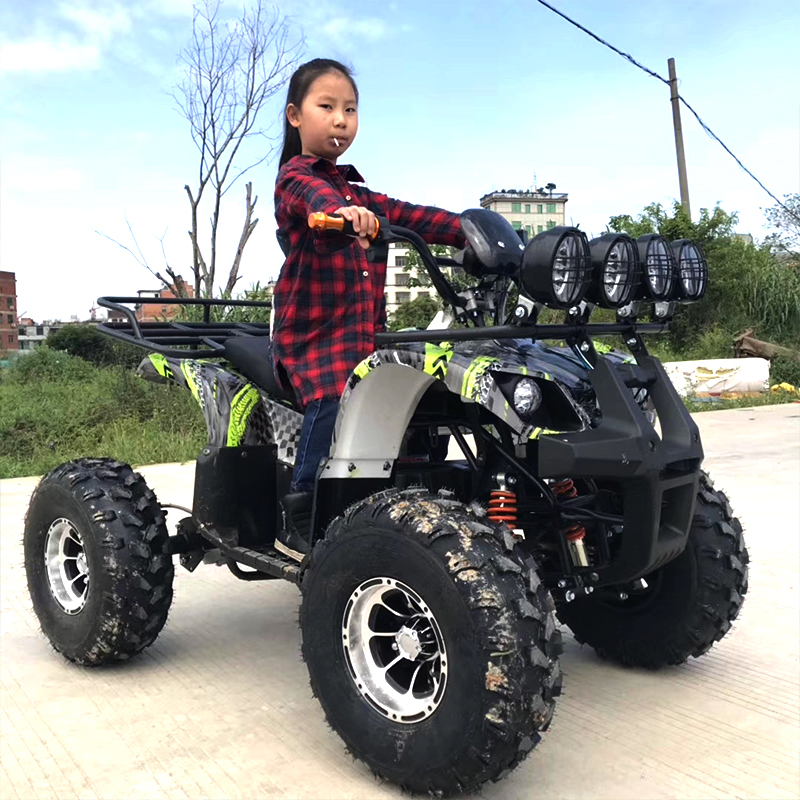 Gasoline Electric de motocicleta de cuatro ruedas ATV todoterreno