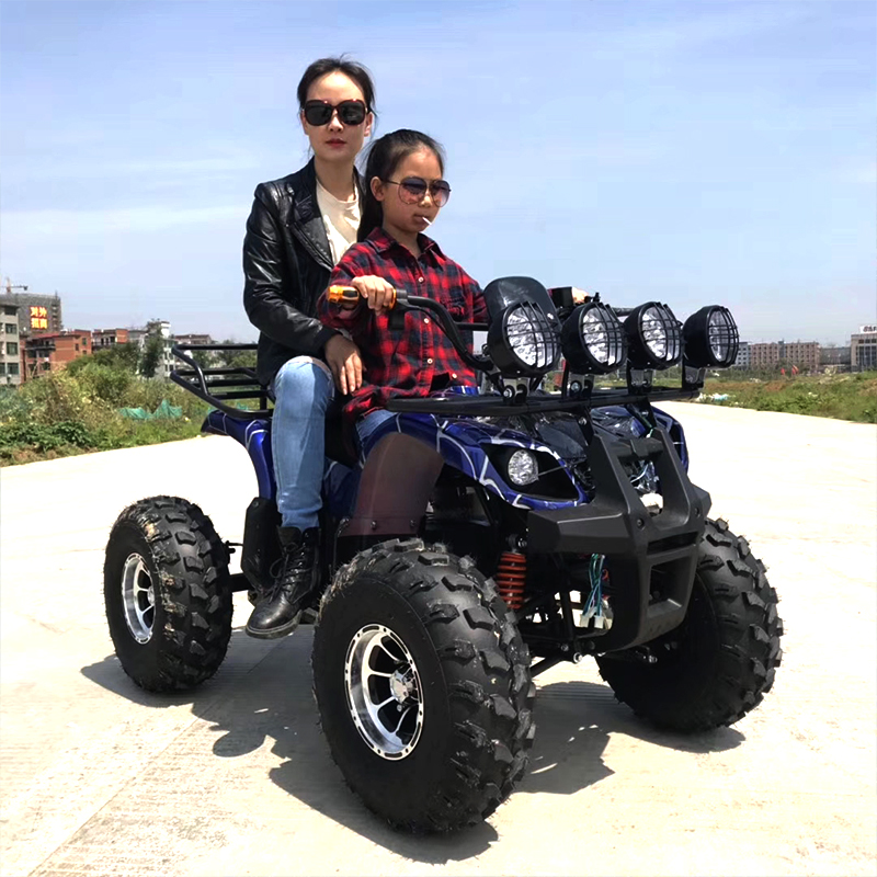 Gasoline Electric de motocicleta de cuatro ruedas ATV todoterreno