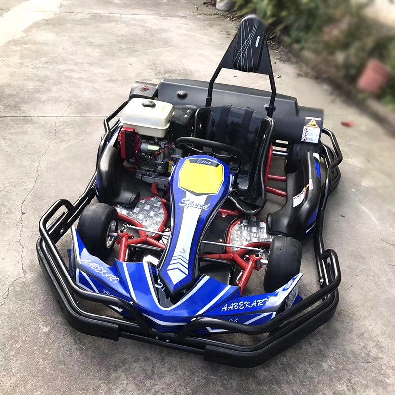 Competencia a alta velocidad múltiples colores Go-kart