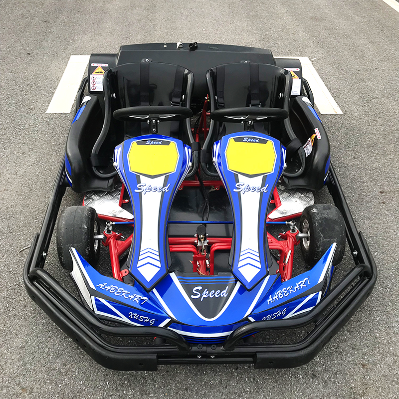 Competencia a alta velocidad múltiples colores Go-kart