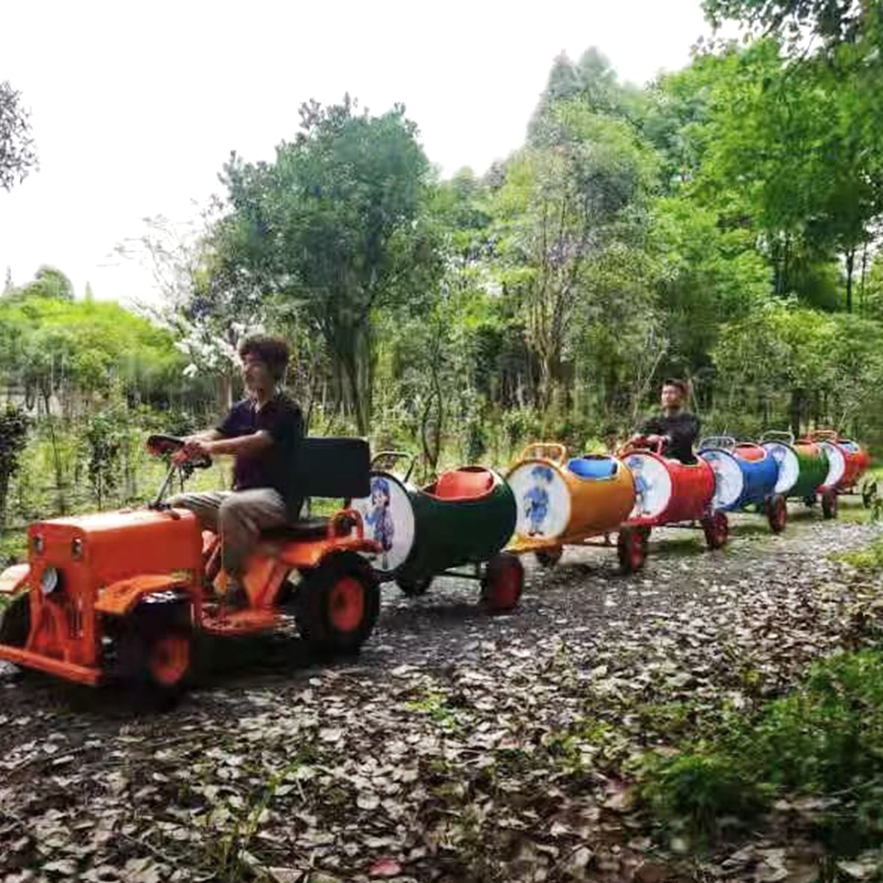 Tractor eléctrico de turismo multifunción de cuatro ruedas