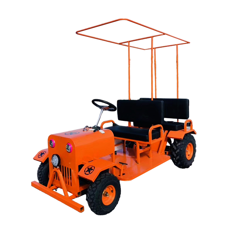 Tractor eléctrico de turismo multifunción de cuatro ruedas