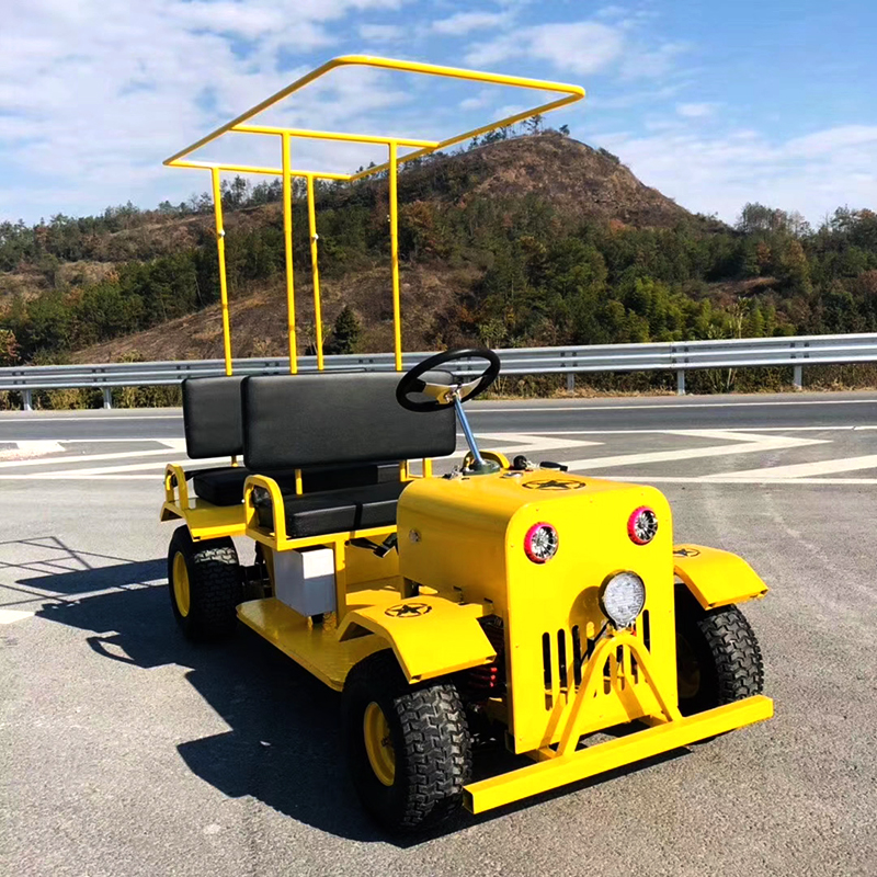 Tractor eléctrico de turismo multifunción de cuatro ruedas