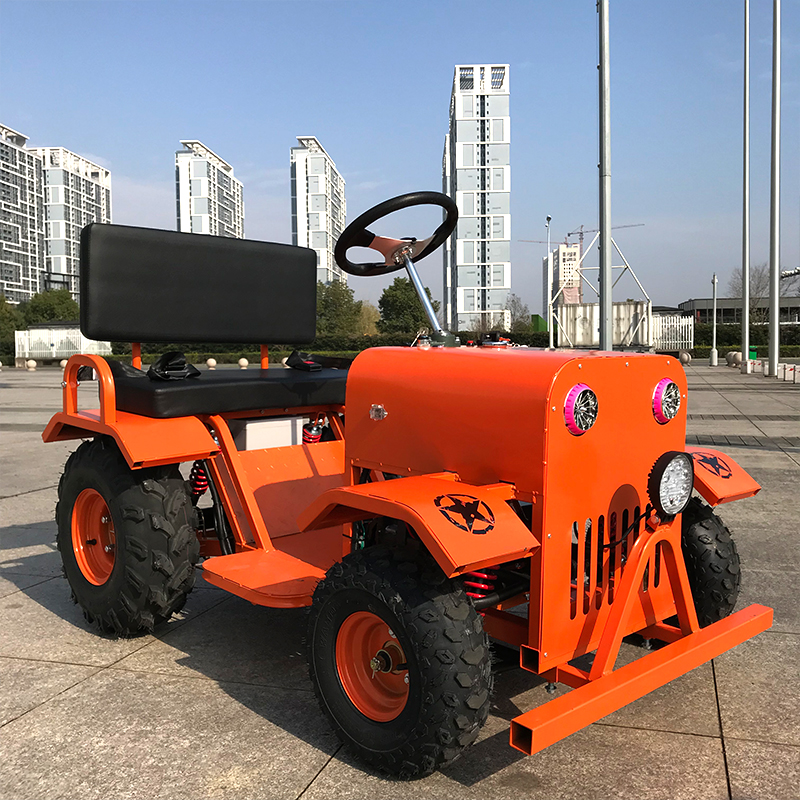 Tractor eléctrico de turismo multifunción de cuatro ruedas