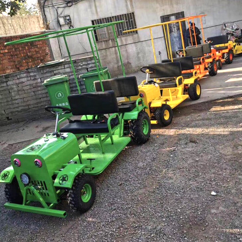 Tractor eléctrico de turismo multifunción de cuatro ruedas