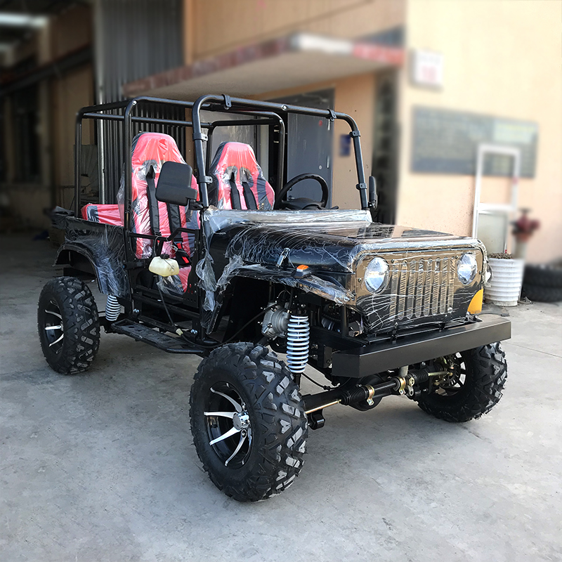 Recreativo todo terreno jeep utv con espejo retrovisor