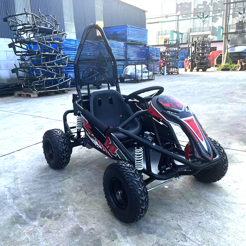 Racing de entretenimiento de un solo asiento GO-KART