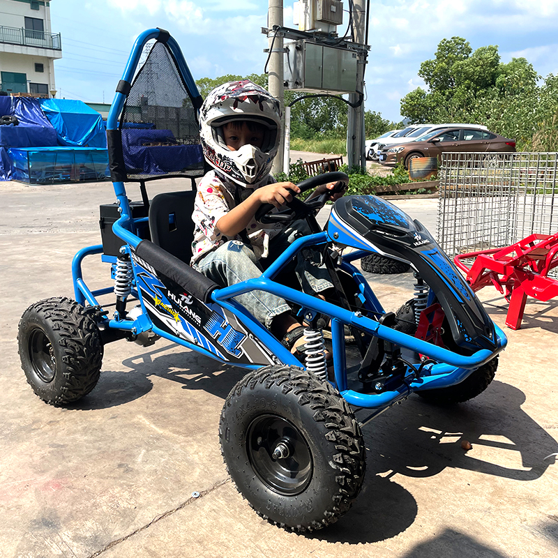 Racing de entretenimiento de un solo asiento GO-KART