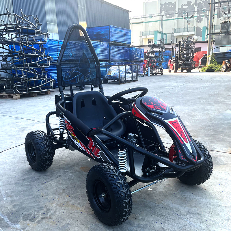 Racing de entretenimiento de un solo asiento GO-KART