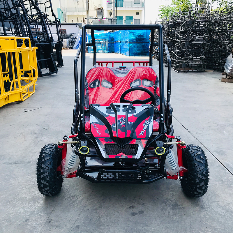 Padre de dos plazas-hijo-kart con techo