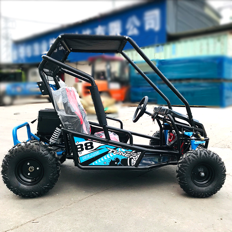 Padre de dos plazas-hijo-kart con techo