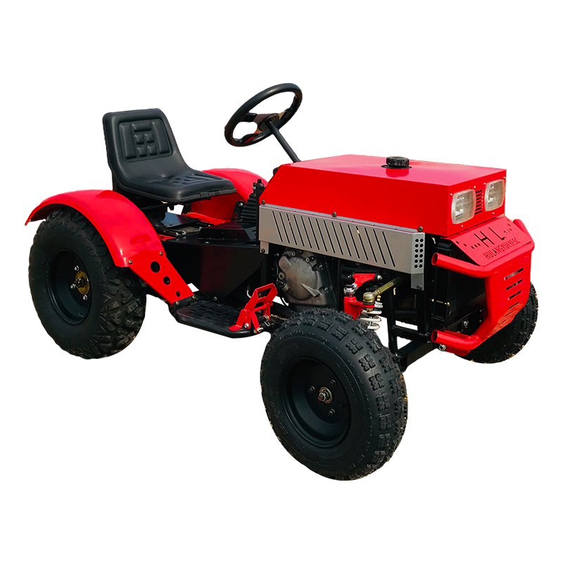 Tracción un solo persona pequeña tractor multifuncional